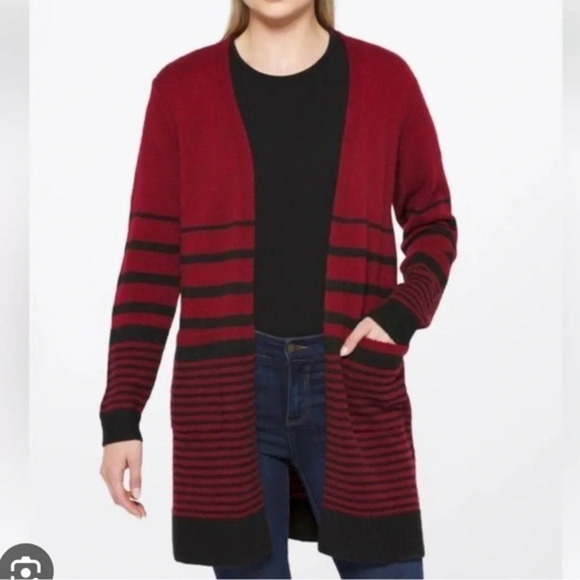 Fortune + Ivy Layla Open Cardigan Sweater - Picture 1 of 7